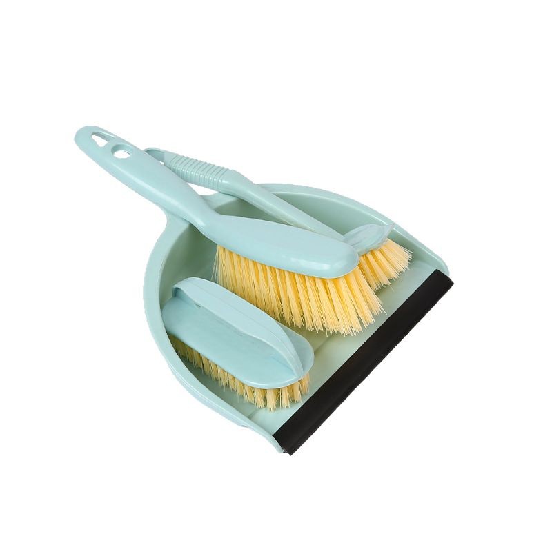 Combination set brush, computer brush, dustpan set brush, household cleaning clothes brush, sundries basket, desktop, bathroom floor Item Picture