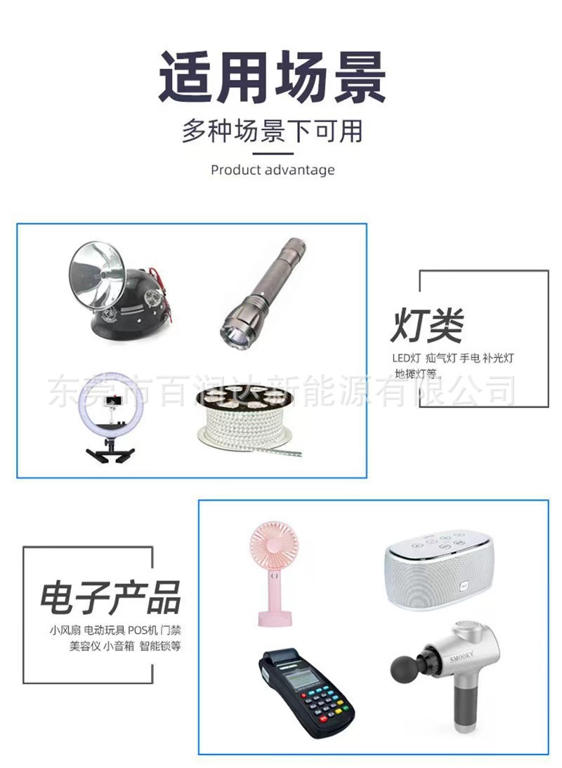 海四达18650高容量2000mAh动力10C高倍率锂电池电动工具角磨机专用电池电工电气配件详情11
