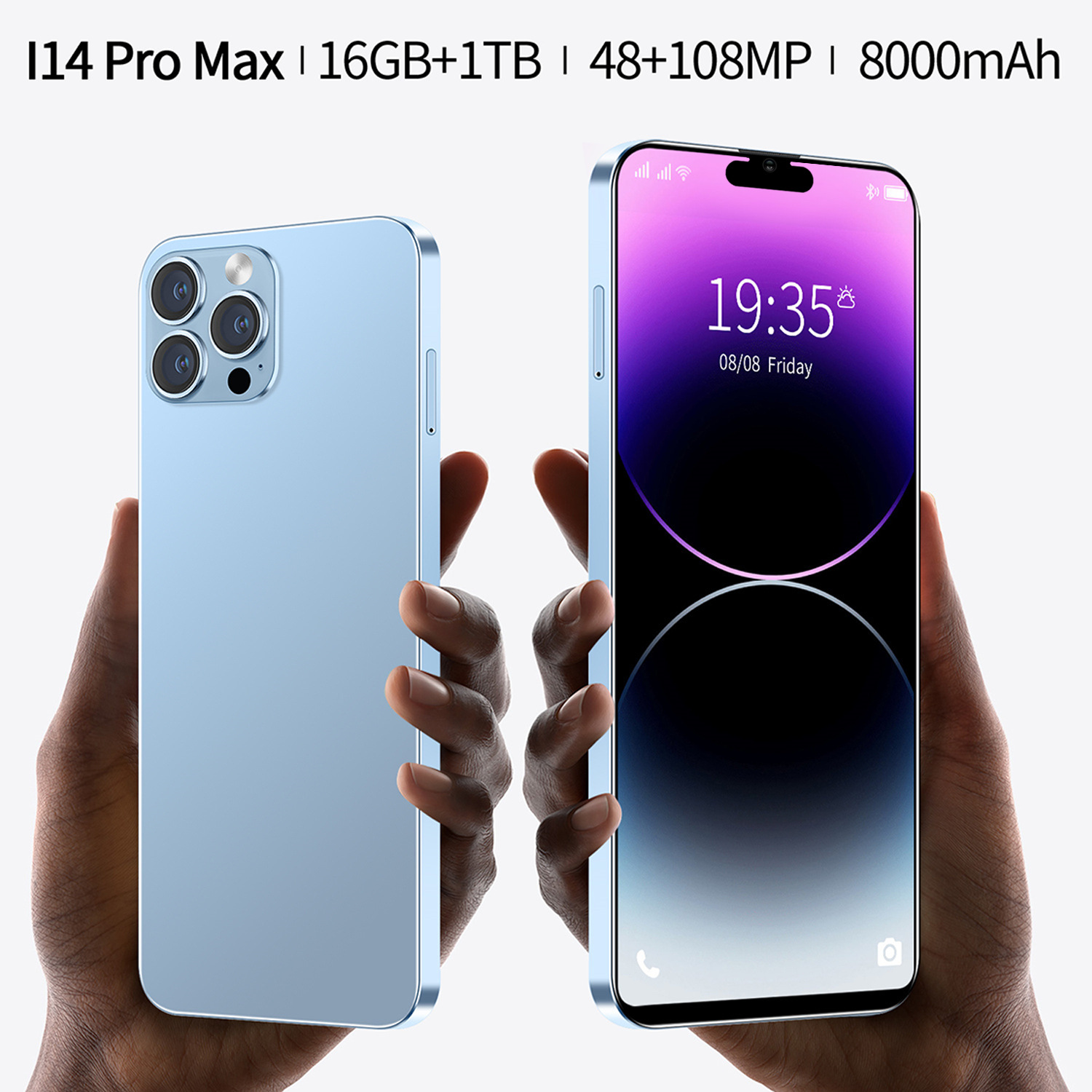 The new I14PM cross-border mobile phone 6.8 inch 1+16 Android smartphone foreign trade integrated machine source manufacturer Application Scenario