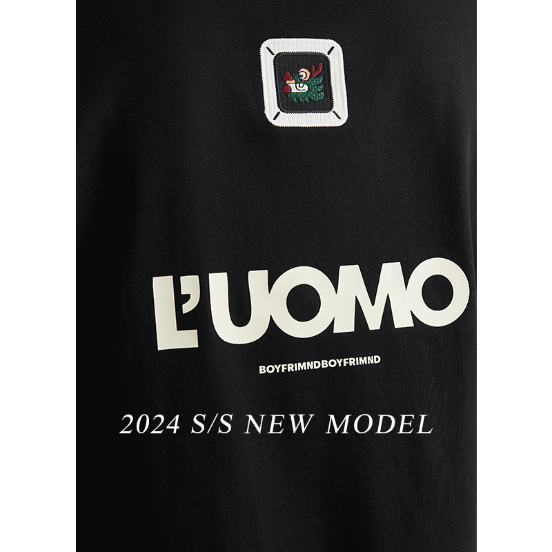 短袖/t恤男士短袖潮流/T恤/服装/半袖细节图