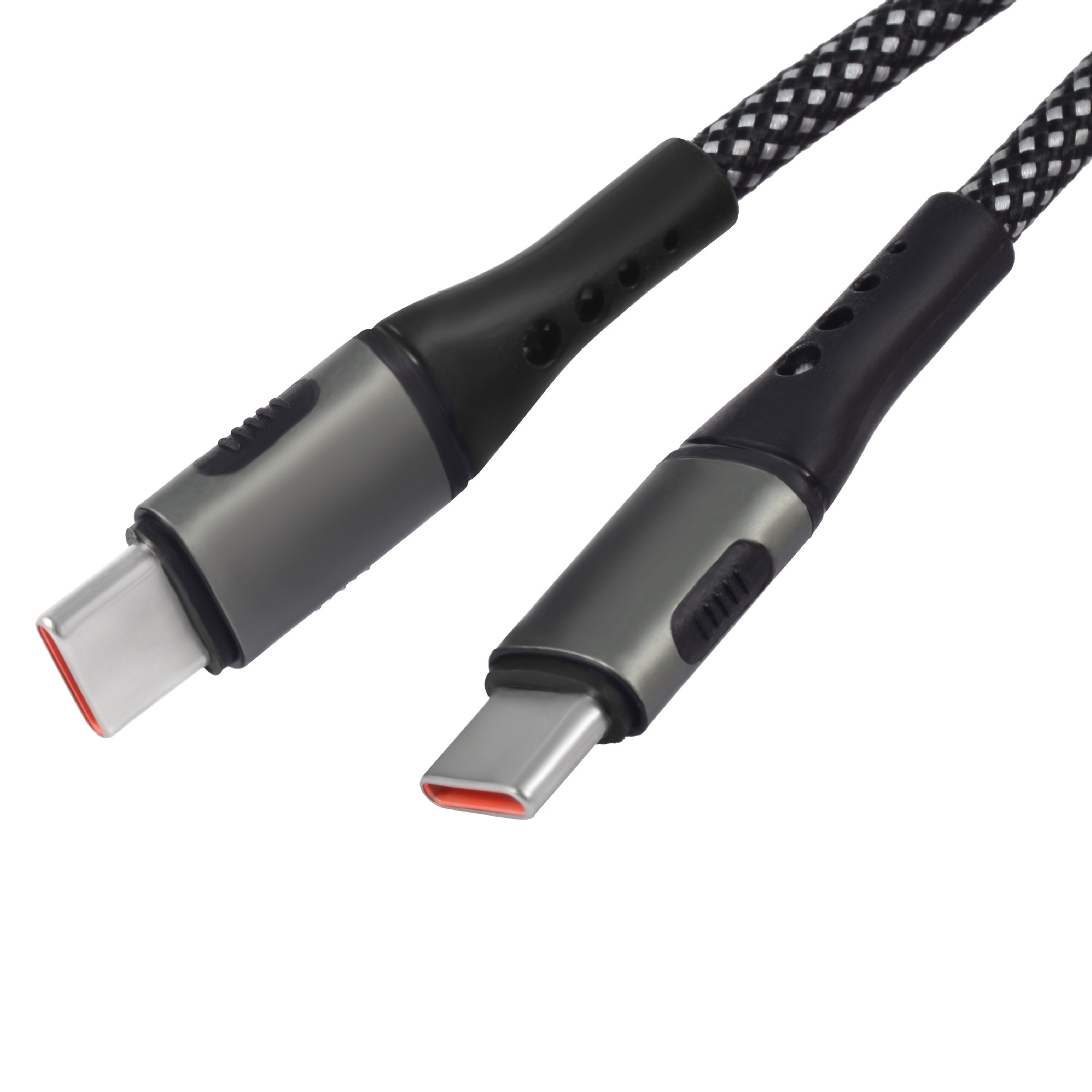 240W Braided C To C For Apple 15 Huawei Xiaomi Laptop Cable Iphone15 Pd Data Cable Specification drawing