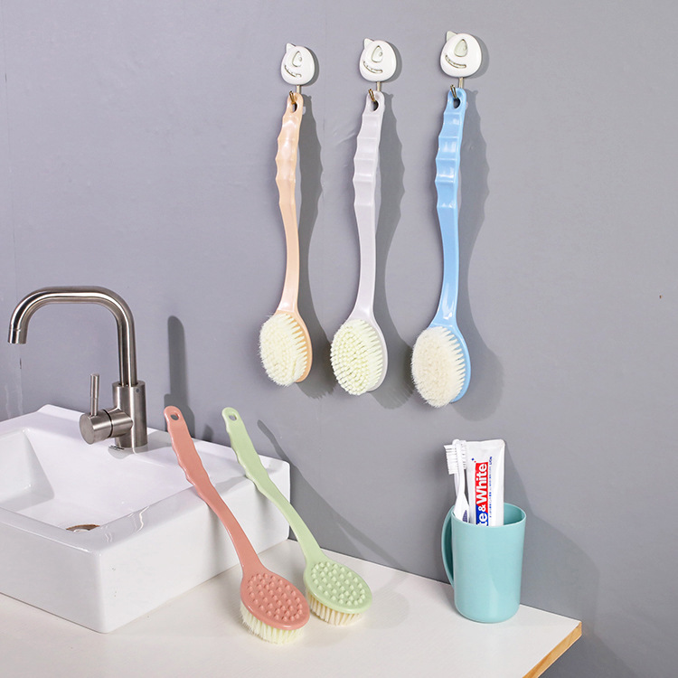 Bath Tool Bath Brush Long Handle Soft Hair Bath Brush Bath Towel Bath Ball Strong Do Not Ask People To Rub The Back Brush
