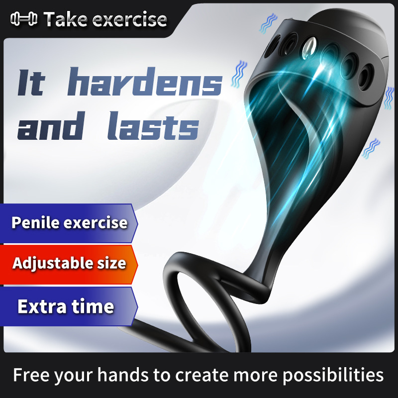 Male Masturbation Electric Massage Exercise Delay Trainer Men Reduce Sensitivity details Picture
