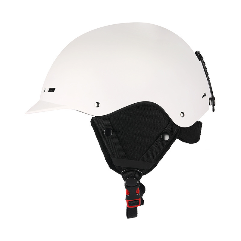 跨境保暖滑雪头盔户外运动装备护头护耳雪盔成人保暖防风滑雪头盔