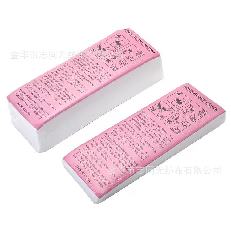 Depilatory cloth disposable thickened non-woven depilatory paper depilatory wax assisted with depilatory cloth depilatory cream assisted Item Picture
