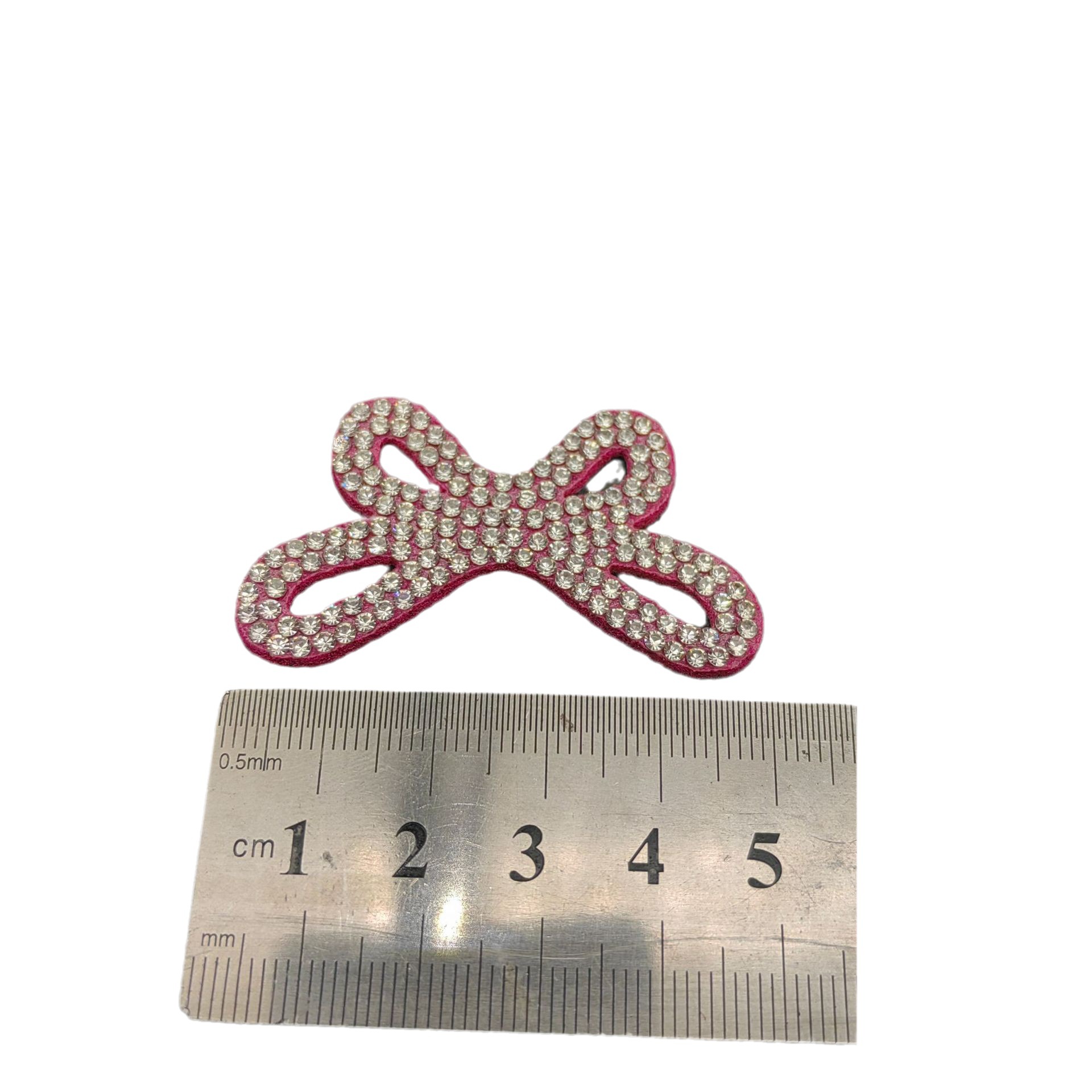 Factory Direct Sales Full Diamond Bow Cloth Patch Patch Patch Patch Clothes Bag Accessories Diy Jewelry Accessories Item Picture