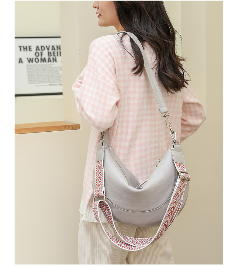 跨境新款包包女通勤包小众月牙包bags亚马逊复古女包单肩斜挎包详情22