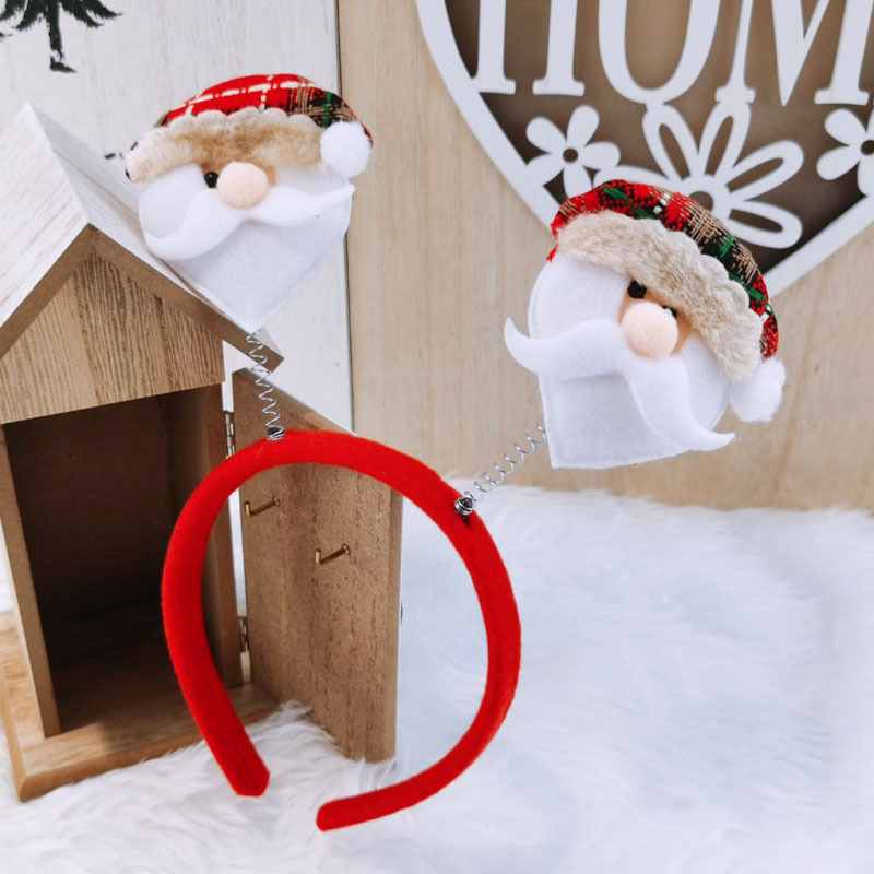 Christmas festival party hairbands for women, Instagram influencers, children, Christmas gifts for the elderly, snowmen, reindeer antler headbands Specification image