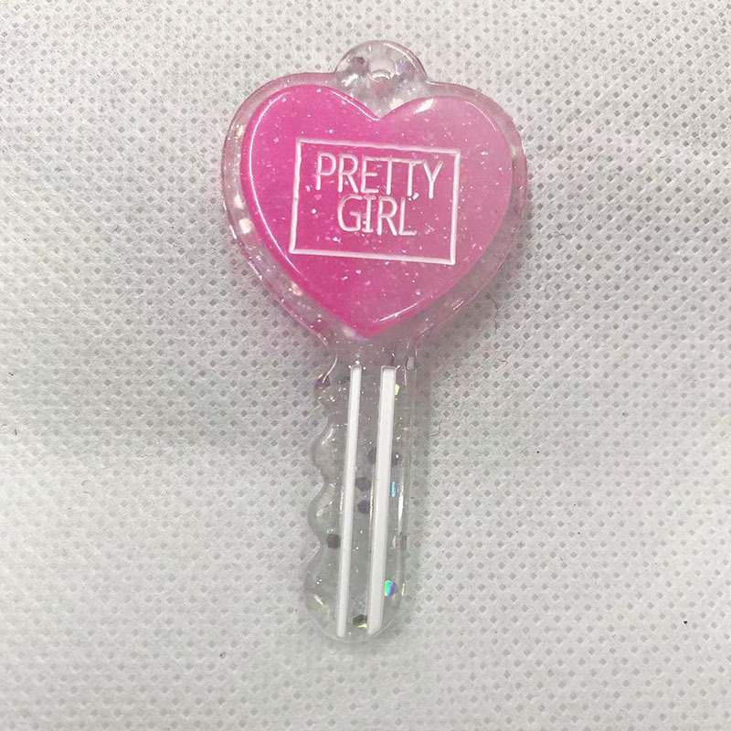 Wholesale of resin diy Japanese and Korean style gradient color mobile phone pendants, stationery, bags, clothing, keychains, pendants and accessories Application Scenario