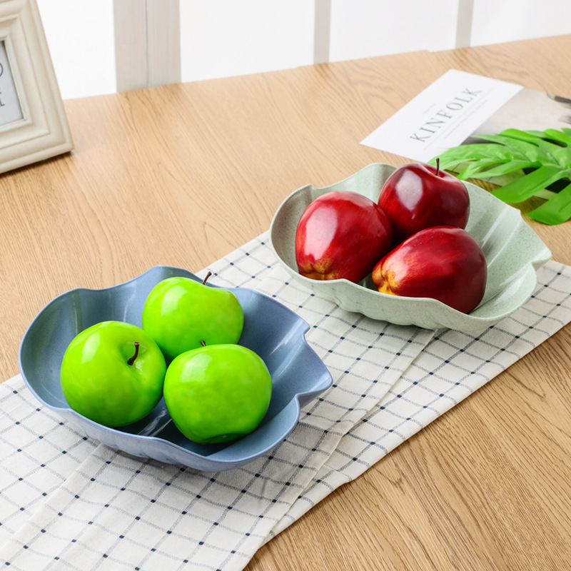Factory direct sales: Nordic-colored candy plates, living room desktop snack plates, creative shell pastry plates Specification image