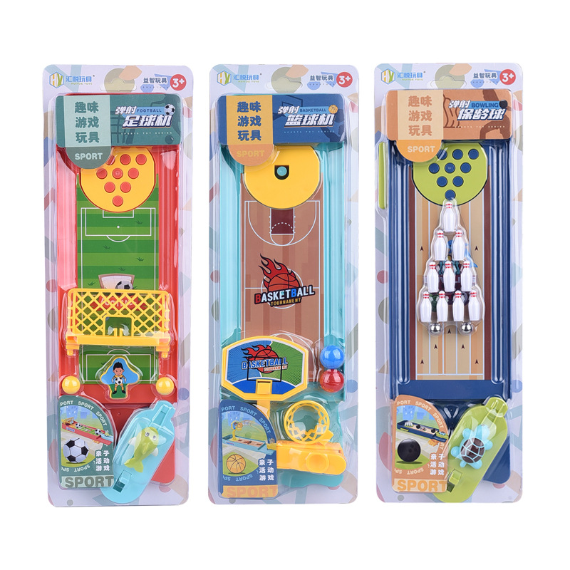 Tabletop games, children's catapults, bowling, football, basketball toys, parent-child interaction, intelligence development, logical thinking Application Scenario