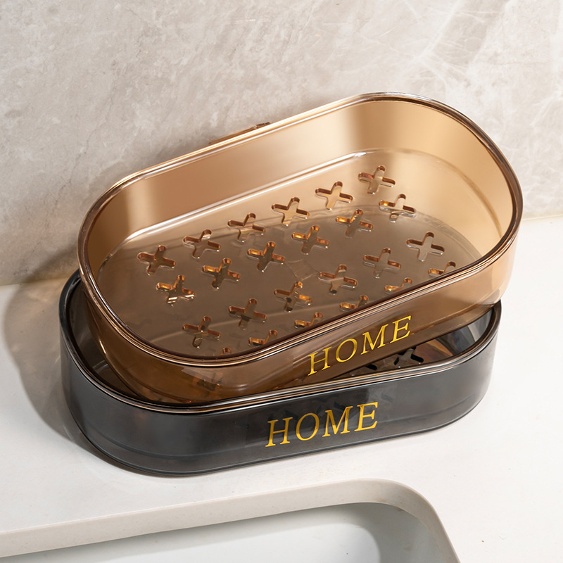 Pet Drain Soap Box Soap Box Does Not Accumulate Water Soap Shelf Storage Simple Household Ins Air Soap Box Travel Portable details Picture