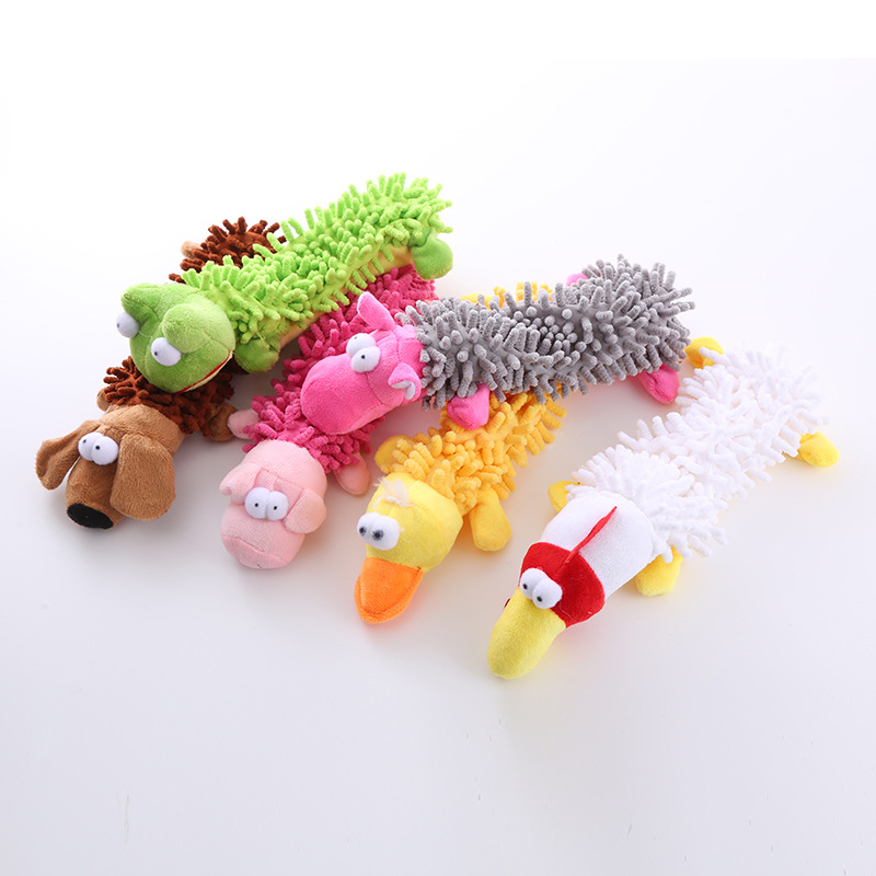 Dog toys, chewing plush toys, mops, fleece frogs, hippos, teething pet toys in stock, Amazon bestsellers Application Scenario