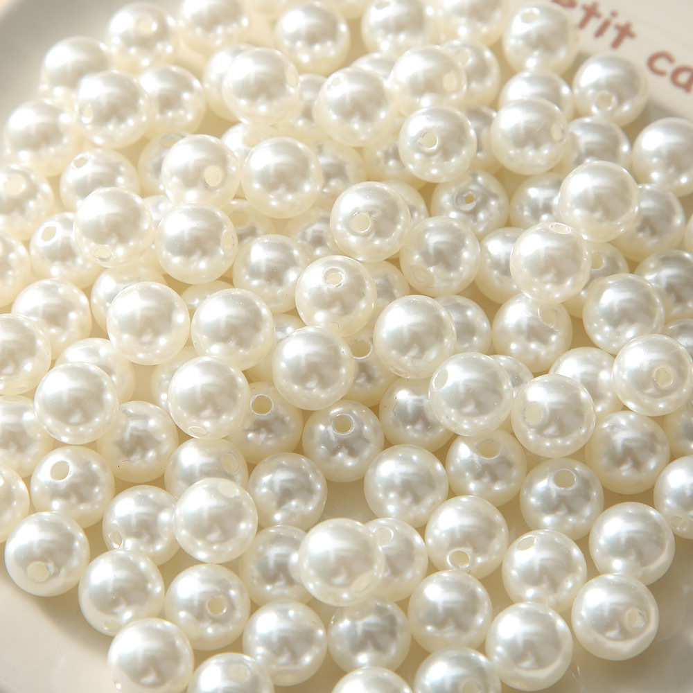 串珠散珠/琉璃/珠子/散珠/米珠白底实物图