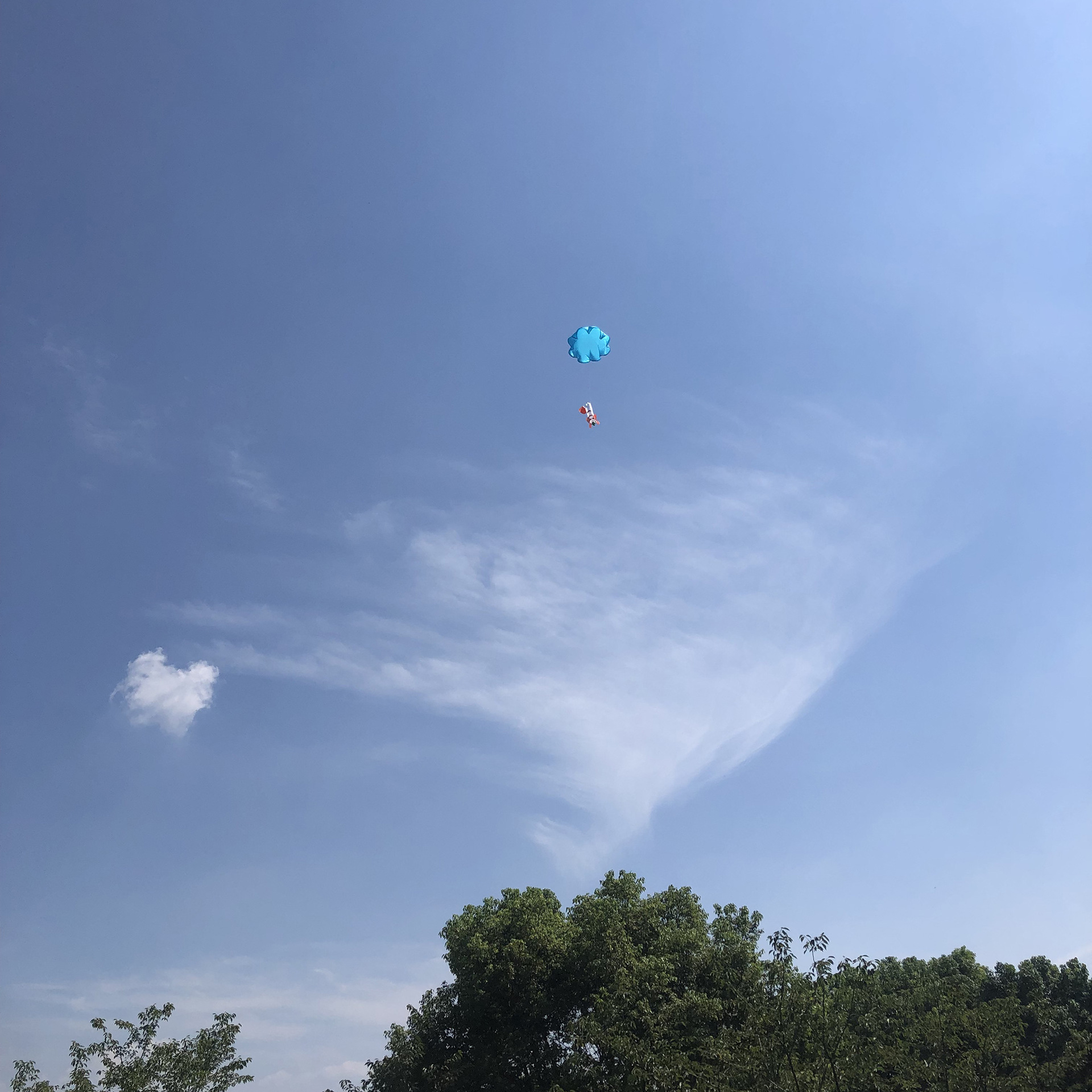 Hangda Soft Fabric Dali Ma manufactures special water for rockets, rocket recovery devices, parachutes, and accessories for model aircraft parachutes details Picture