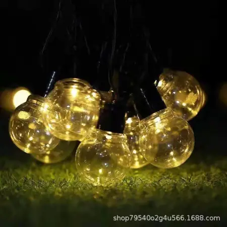 Multi-head solar ball lamps for outdoor courtyard and garden decoration, creative LED ambient light strings, waterproof 6 meters, 2.5V Multi-head solar ball lamps for outdoor courtyard and garden decoration, creative LED ambient light strings, waterproof 6 meters, 2.5V