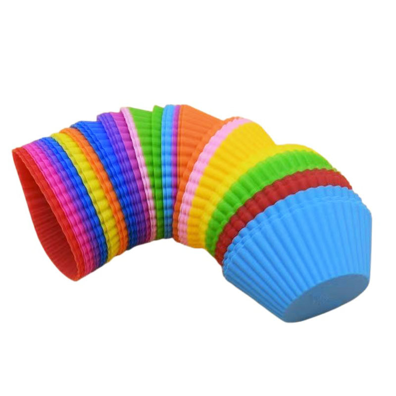 Factory wholesale food-grade high-temperature resistant round cake cups, diy cake and rice cake cups, baking molds Application Scenario