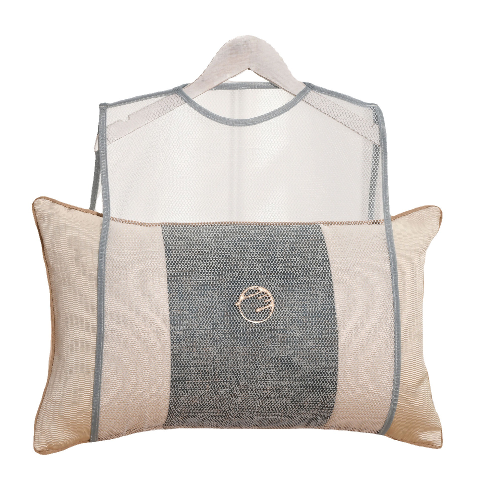Japanese-style household pillow drying wonder, drying net bag, hanging bag, balcony outdoor storage net bag, pillow drying net Item Picture