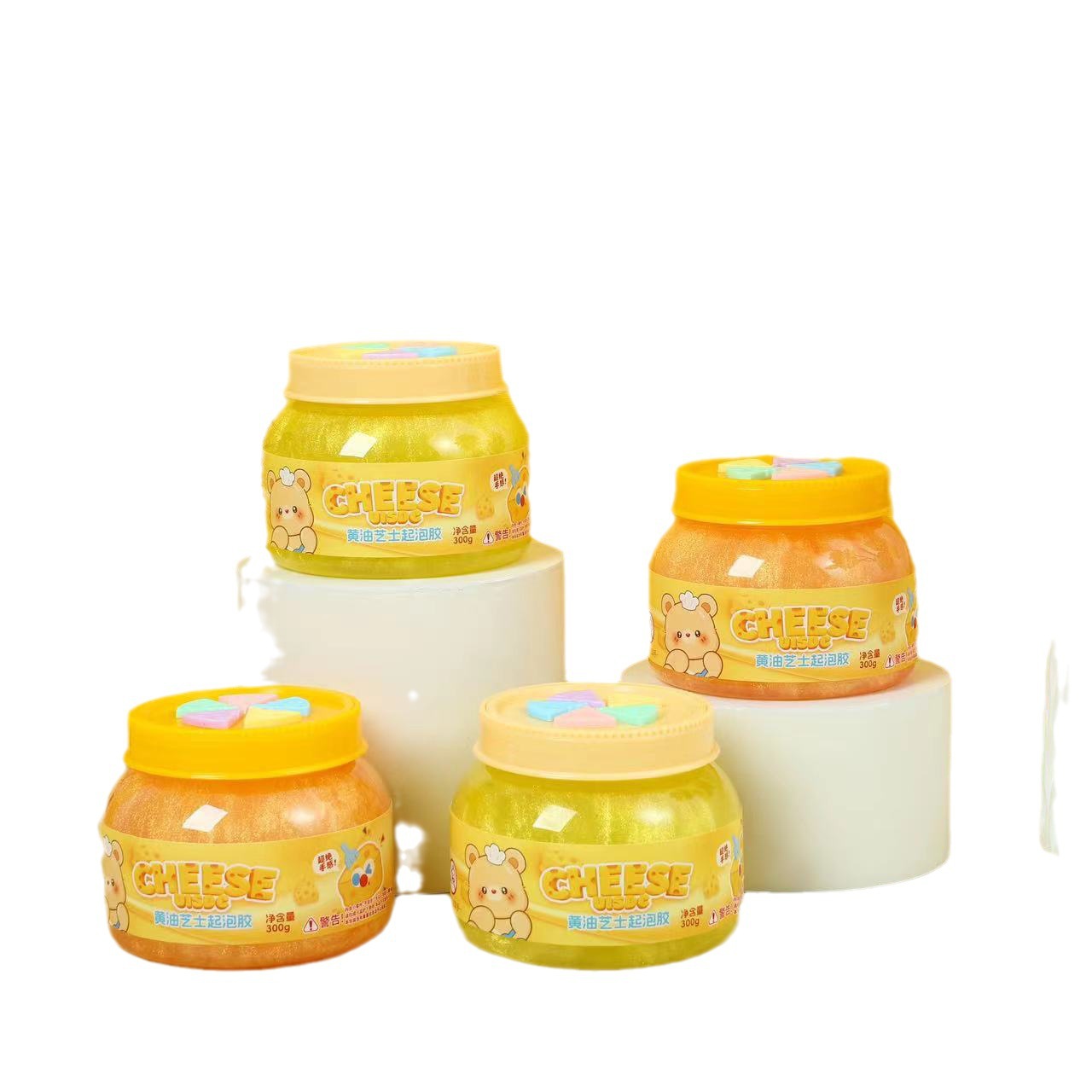 彩泥/粘土/沙白底实物图