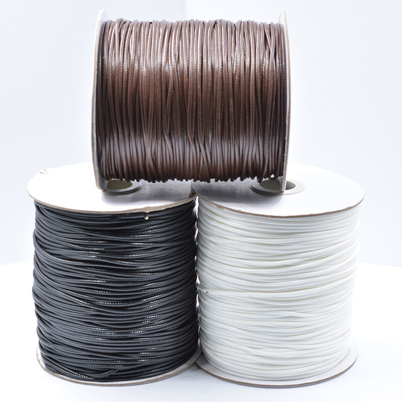 厂家直销 韩国圆蜡线 环保diy 手工编织手链项链配件批发蜡绳多色详情图2