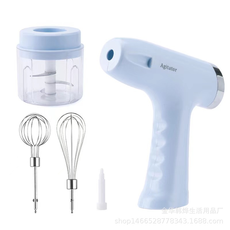 The manufacturer's new egg beater, mini cream electric whipper, garlic mixer, meat grinder and handheld portable stirrer Application Scenario