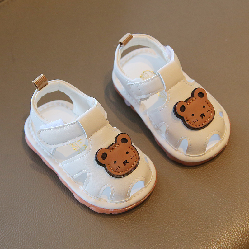 夏季婴幼儿宝宝凉鞋0-1岁4-8-12个月软底防滑学步鞋防踢不掉鞋子详情图5