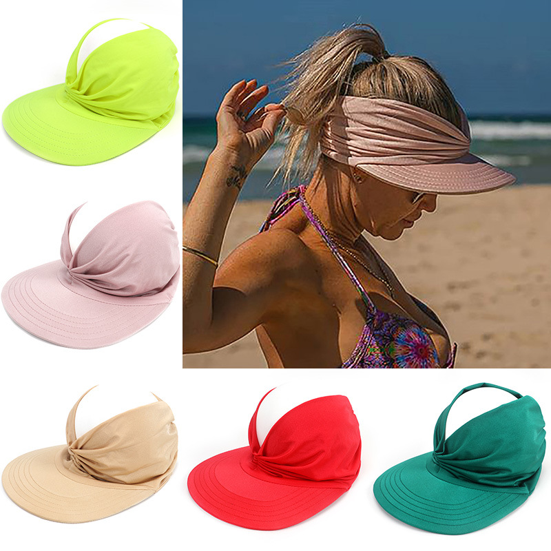 Amazon Cross-border Spring/Summer new hats: Women's sun hat, baseball cap, women's UV protection, elastic adult cap