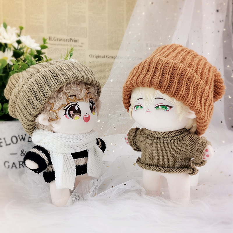 قطعة صغيرة من وشاح خيوط من الصوف من طراز BJD مزخرفة بلعب دمية BJD details Picture