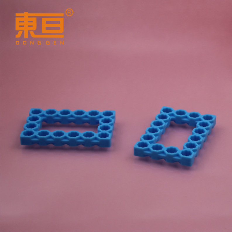 46BJB6040 Blue 4*6 octagonal board Mouth letter board Mouth letter octagonal board Multi-hole octagonal board Small production Specification image