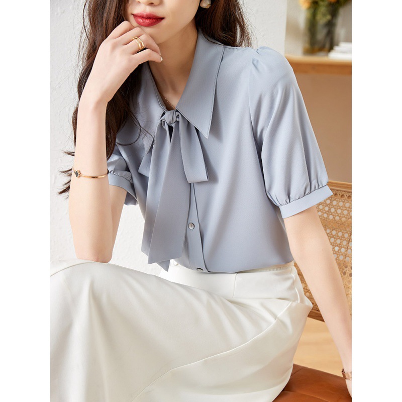 蕾丝、雪纺衫实物图