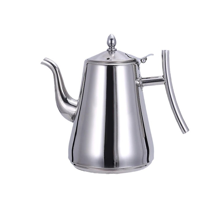 Stainless steel thickened casserole, hotel and restaurant boiling water kettle, household outdoor tea kettle with filter, cold water kettle Item Picture