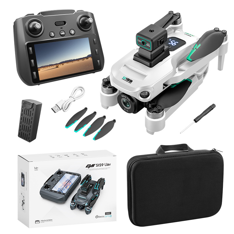 Cross-Border S159 Brushless Gps Intelligent Positioning Remote Control Quadcopter With Screen Aerial Photography Remote Control Aircraft Item Picture