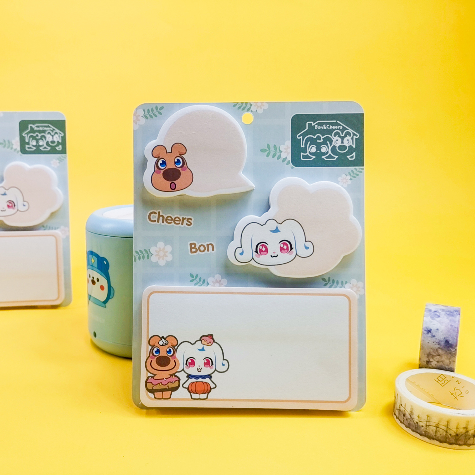 创意创意便签本 广告异形卡通logo便签纸 pet组合n次告示便利贴