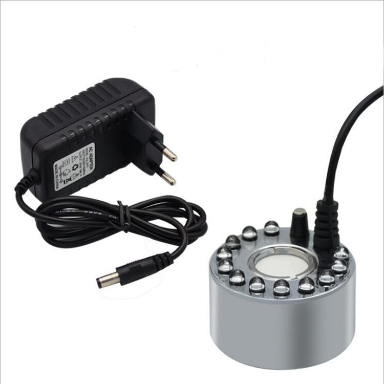 12 Color lights 20MM fog amount ultrasonic atomizer atomizer head rockery bonjing fish tank landscape humidification atomizer Item Picture