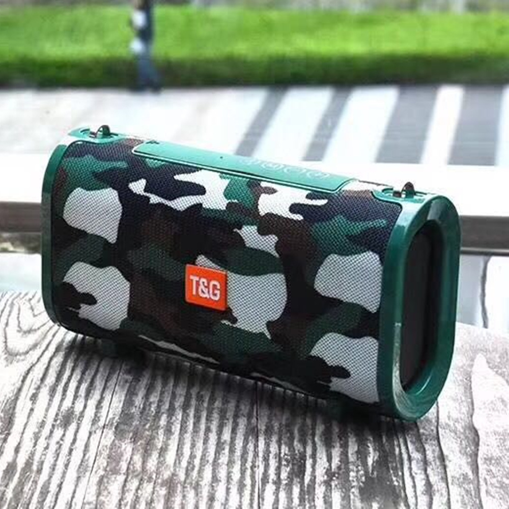 【 Bluetooth Speaker 】TG123 New Waterproof mobile phone Bluetooth speaker, car subwoofer, USB Flash drive card insert, small steel cannon Specification image