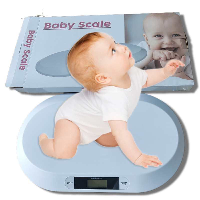Foreign Trade Hot Selling Electronic Scale 20Kg Measuring Instrument Small Portable Baby Scale