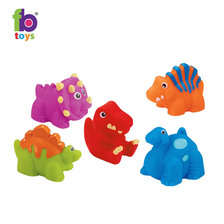 儿童沙摊PVC软胶戏水礼物塑胶赠品玩具 恐龙仿真搪胶感温玩具礼品