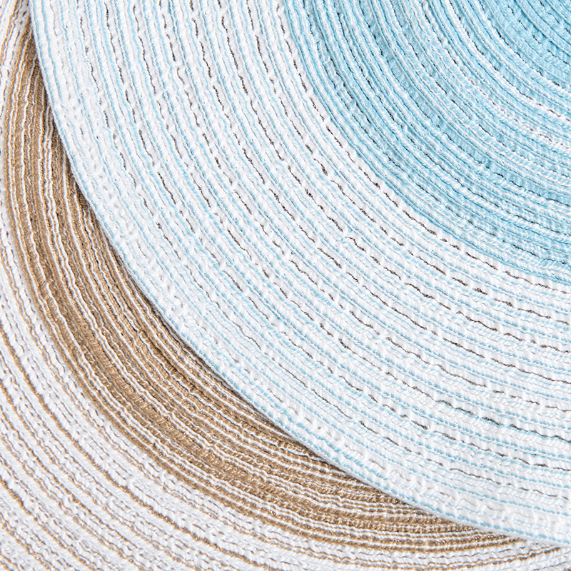 Table Mat, Home Nordic Woven Cotton Yarn Gradient Western Plate Mat, Simple Cup Mat, Anti-Scald Plate And Bowl Mat, Heat Insulation Mat Application Scenario