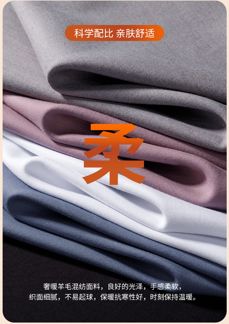 Winter composite one-piece fleece warm shirt for men, business and casual, thickened and fleece high-end wool shirt pic 7