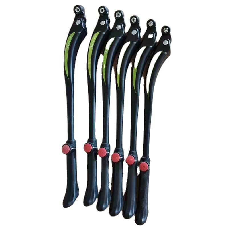 Bicycle Mountain Bike Road Foot Support Single Support Adjustable Aluminum Alloy Parking Frame Tripod Riding Gear Item Picture