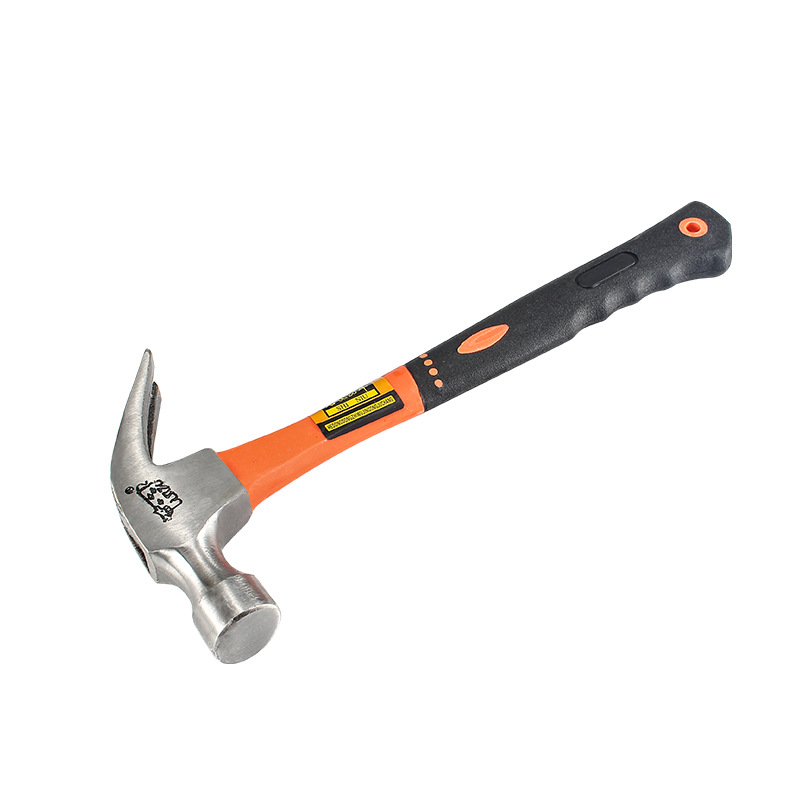 Sheep horn hammer, one-piece hammer, nail screwdriver, iron hammer, hardware tools, wooden handle, sheep horn hammer, decoration hammer, fiber handle, hammer head Item Picture