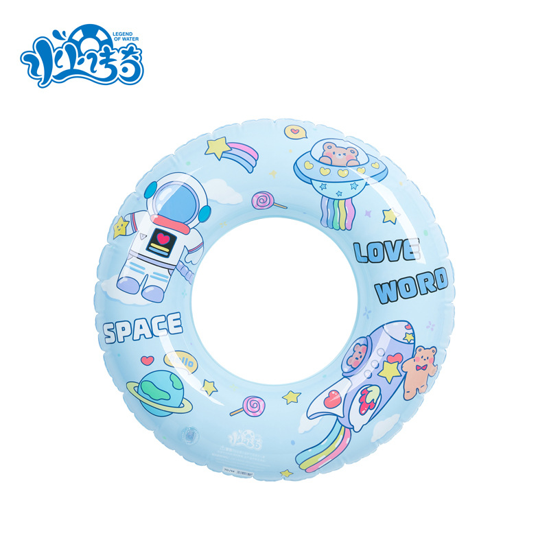 Manufacturers Spot Original Cartoon Children's Swimming Ring Thickened Cute Swimming Inflatable Baby Girl Adult Underarm Floating Ring Application Scenario