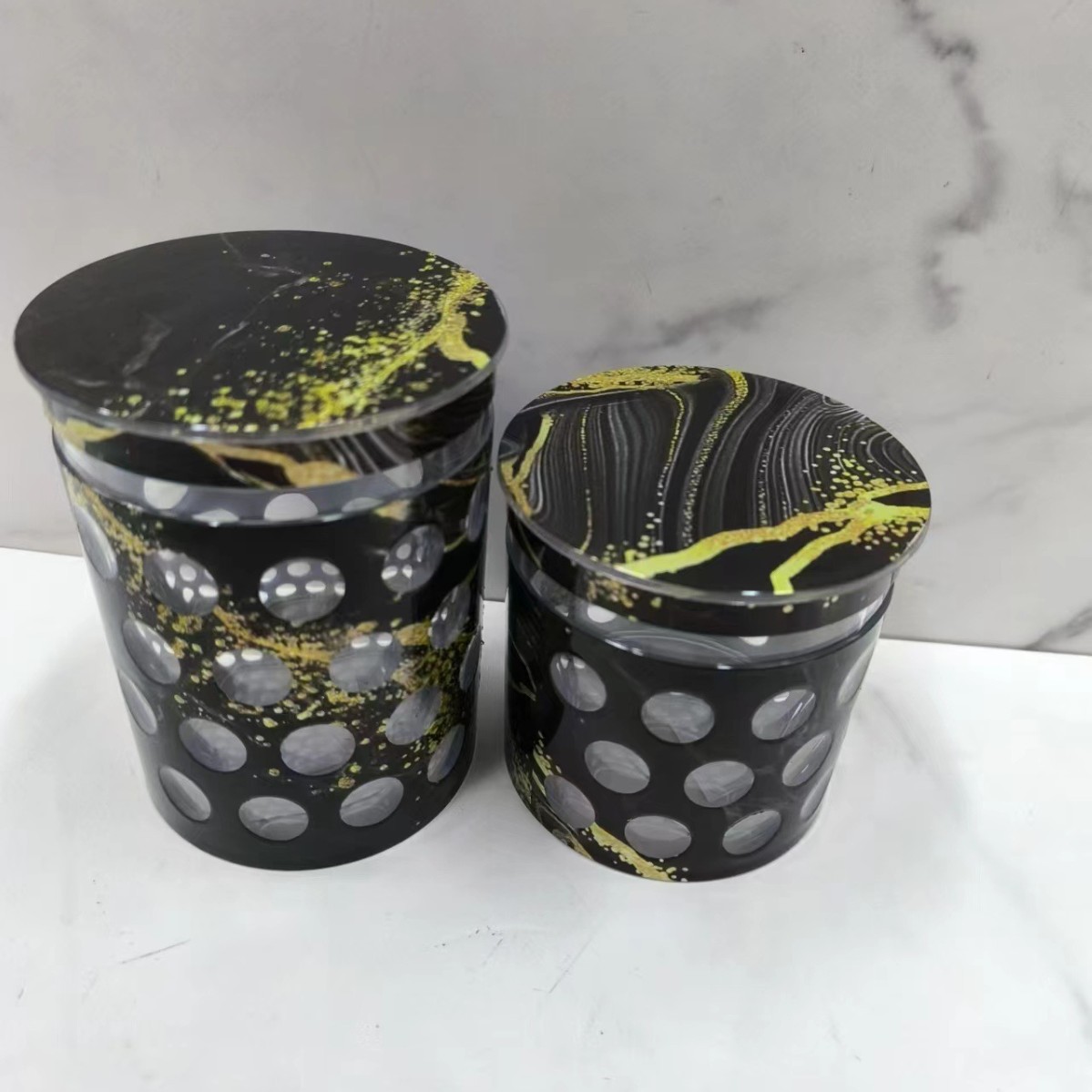 New food-grade sealed can storage box, milk powder, coffee beans and tea storage stainless steel ring snap-on storage sealed can Specification drawing