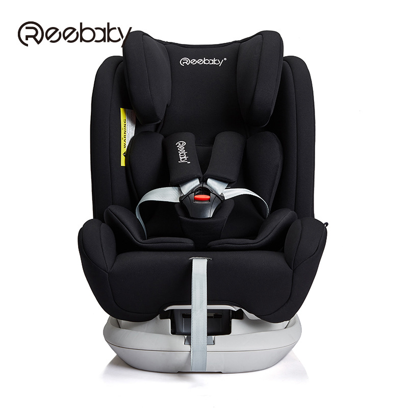 REEBABY天鹅儿童安全座椅汽车用360度旋转可躺0-12岁婴儿宝宝车载详情图4