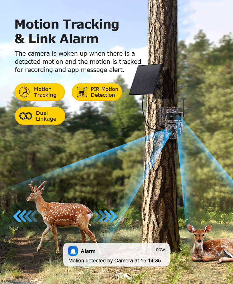 4G LTE Cellular Trail Camera Wildlife Game Camera迷彩 Ubox pic 8