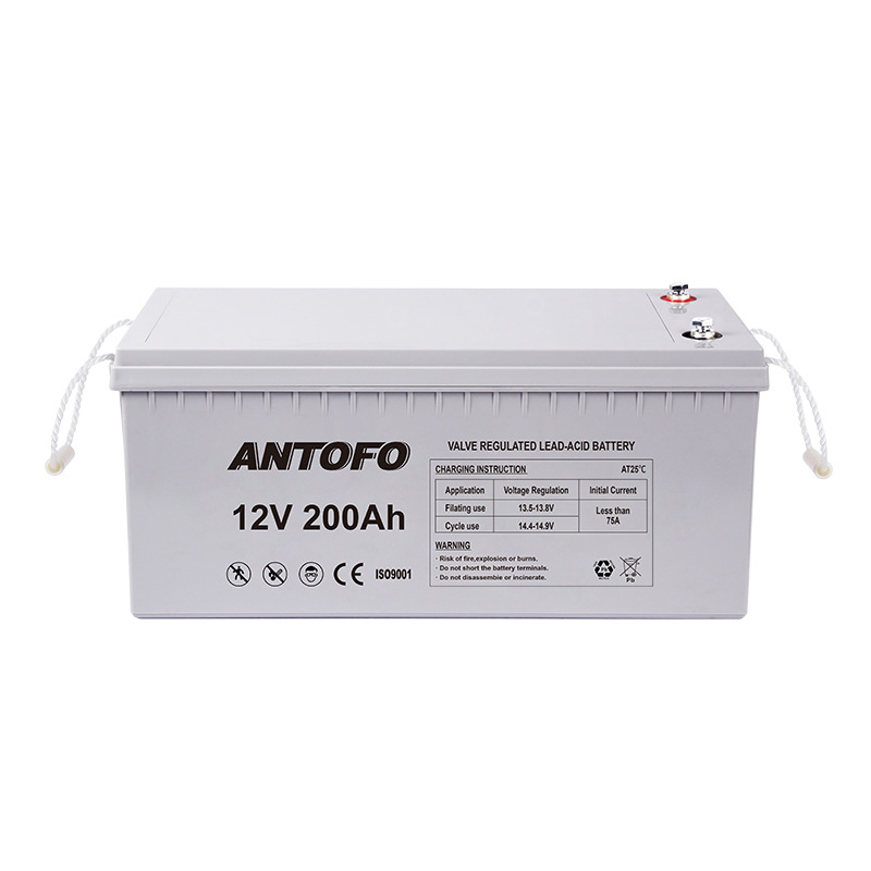 12V24ah-250Ah Solar Deep Cycle Photovoltaic Project Energy Storage Lead-Acid Gel Battery Manufacturers Item Picture
