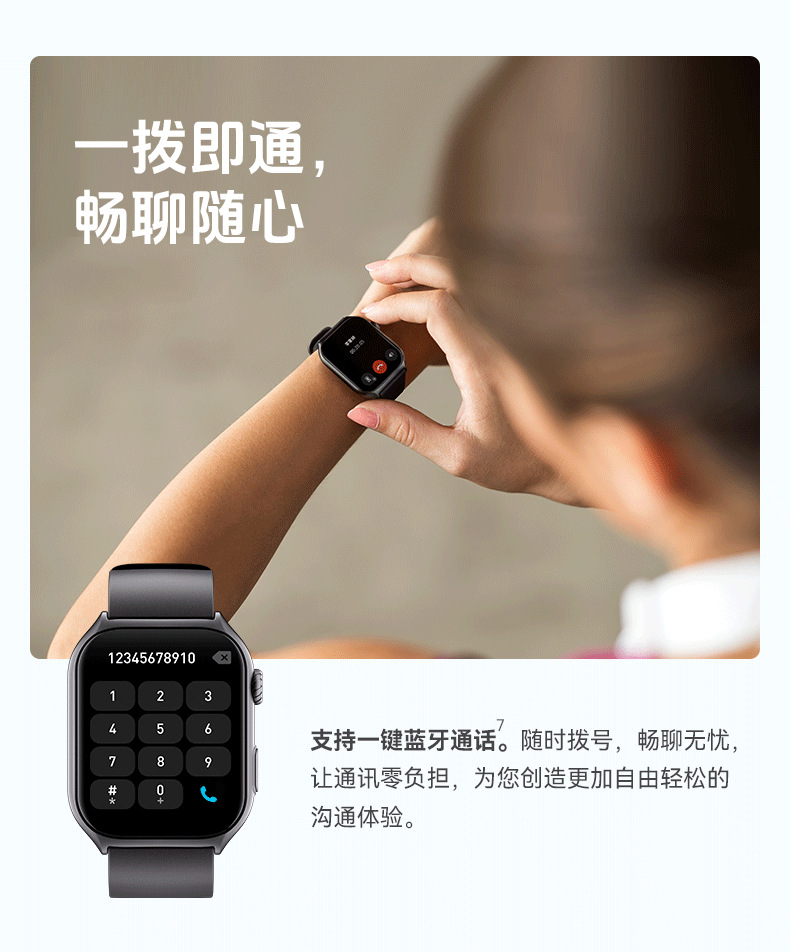 2024 Cross-border GTS7pro Smartwatch Heart Rate and Blood Oxygen Monitoring Sports Watch Full skin Color Detection bracelet pic 19