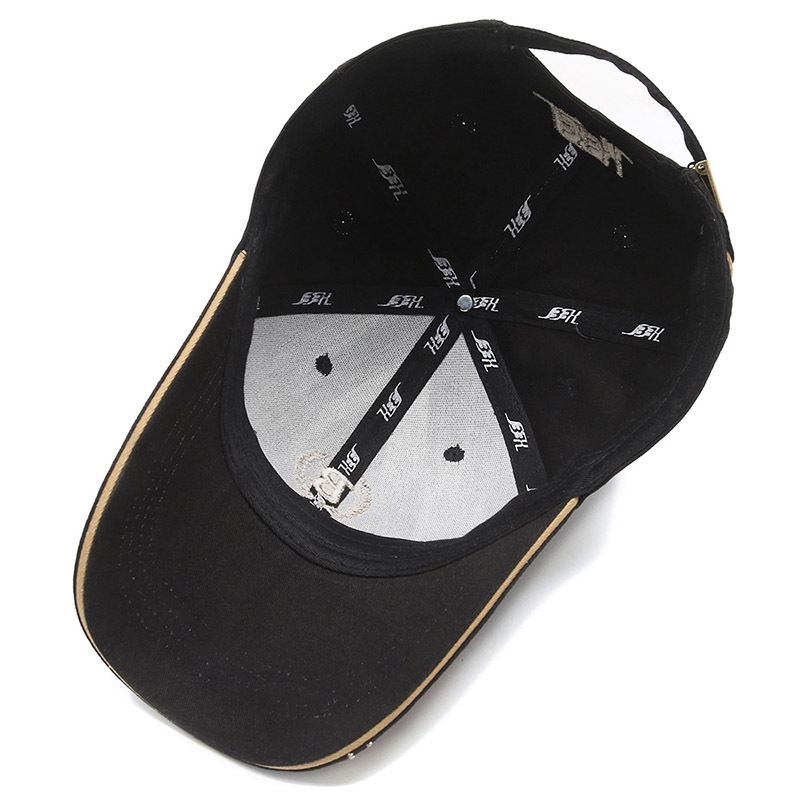 Men's embroidered letter B baseball cap, women's sunshade and sun protection casual sports outdoor cotton baseball cap Application Scenario