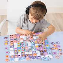 连连看木制游戏棋磁性对对碰 专注力逻辑思维训练消消乐儿童玩具