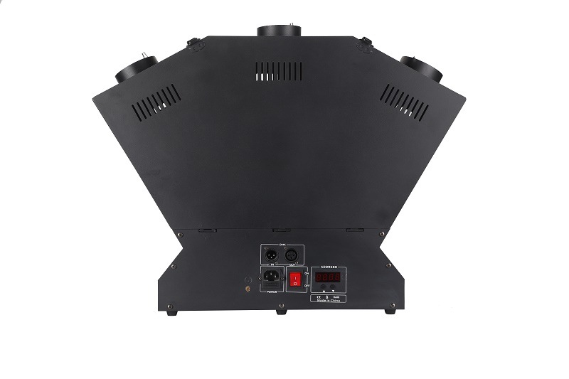 dmx512 Real flame Machine Wedding stage lighting special Effects 3-head flameter 200-watt flame stage effect equipment details Picture